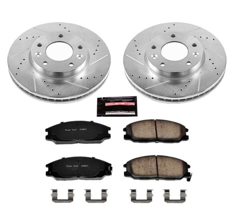 Power Stop 04-05 Kia Sedona Front Z23 Evolution Sport Brake Kit