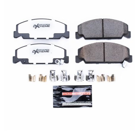 Power Stop 90-00 Honda Civic Front Z26 Extreme Street Brake Pads w/Hardware