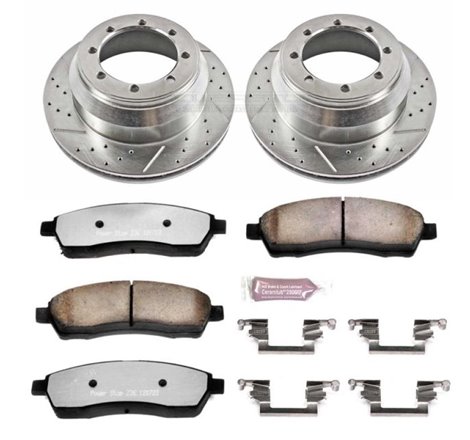 Power Stop 99-04 Ford F-350 Super Duty Rear Z36 Truck & Tow Brake Kit