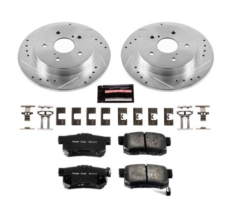 Power Stop 07-13 Suzuki SX4 Rear Z23 Evolution Sport Brake Kit