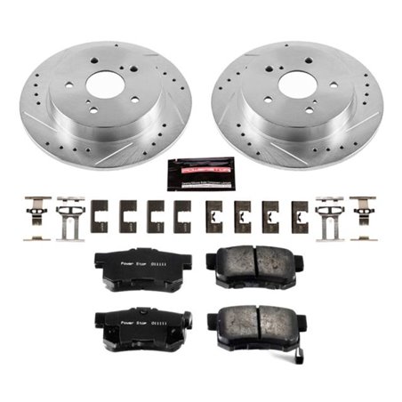 Power Stop 07-13 Suzuki SX4 Rear Z23 Evolution Sport Brake Kit