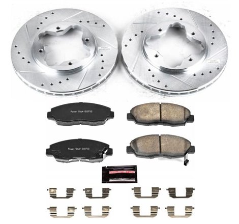 Power Stop 1997 Acura CL Front Z23 Evolution Sport Brake Kit