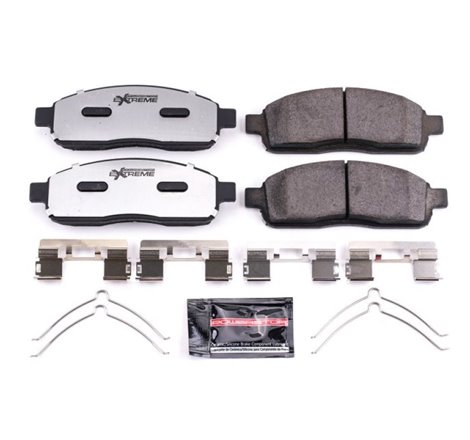 Power Stop 04-08 Ford F-150 Front Z36 Truck & Tow Brake Pads w/Hardware