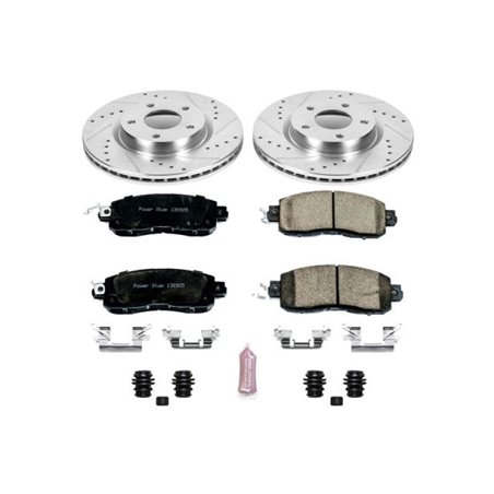 Power Stop 13-18 Nissan Altima Front Z23 Evolution Sport Brake Kit