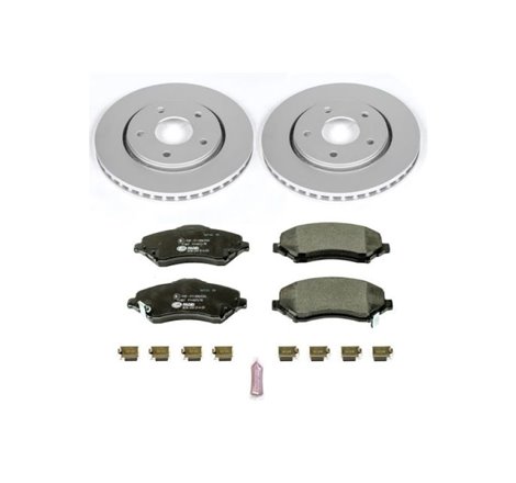 Power Stop 08-16 Chrysler Town & Country Front Euro-Stop Brake Kit