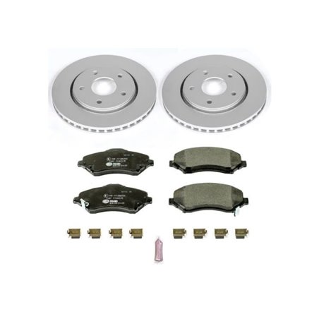 Power Stop 08-16 Chrysler Town & Country Front Euro-Stop Brake Kit