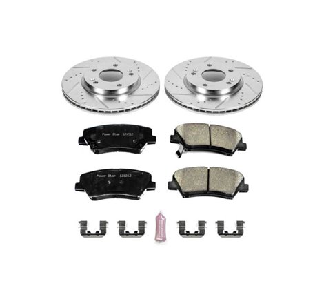 Power Stop 11-16 Hyundai Elantra Front Z23 Evolution Sport Brake Kit