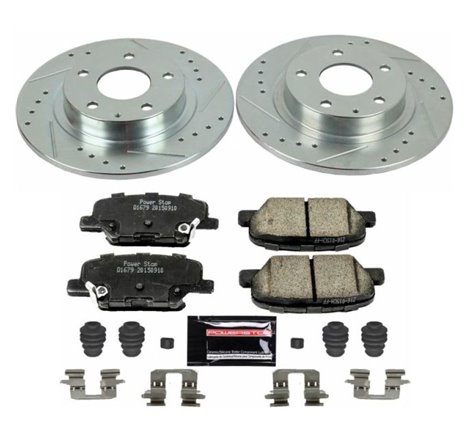 Power Stop 14-15 Mazda 6 Rear Z23 Evolution Sport Brake Kit