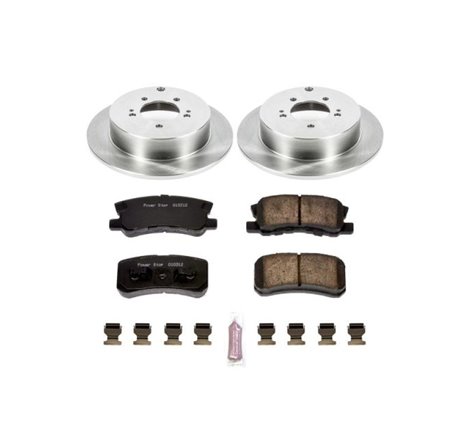 Power Stop 09-15 Mitsubishi Lancer Rear Autospecialty Brake Kit