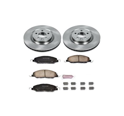 Power Stop 11-14 Ford Mustang Front Autospecialty Brake Kit