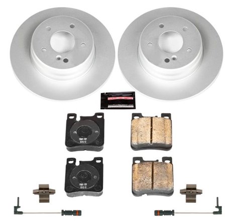 Power Stop 98-99 Mercedes-Benz CLK320 Rear Z23 Evolution Sport Coated Brake Kit