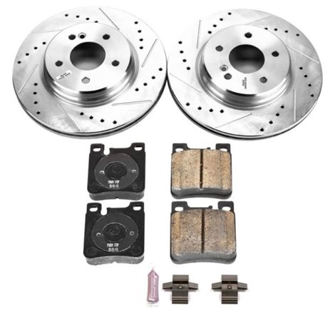 Power Stop 01-04 Mercedes-Benz CLK55 AMG Rear Z23 Evolution Sport Brake Kit