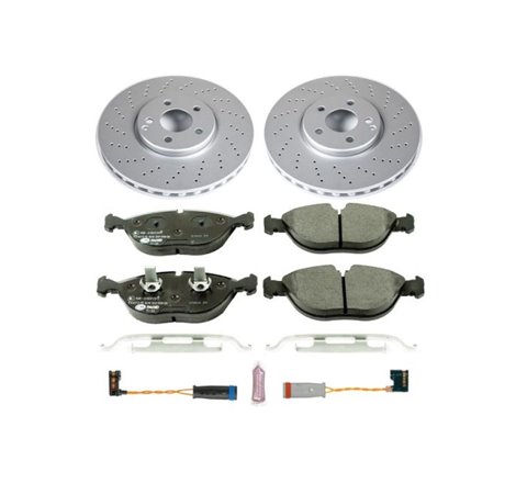 Power Stop 04-05 Mercedes-Benz E500 Front Euro-Stop Brake Kit