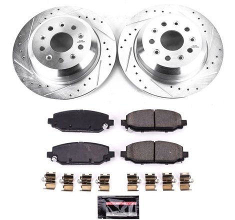 Power Stop 18-19 Jeep Wrangler Rear Z23 Evolution Sport Brake Kit