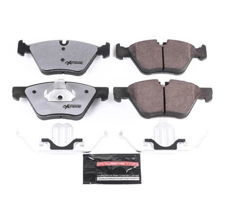 Power Stop 11-16 BMW 528i Front Z26 Extreme Street Brake Pads w/Hardware