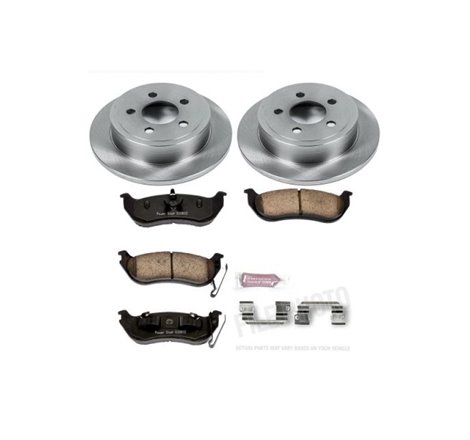 Power Stop 03-07 Jeep Liberty Rear Autospecialty Brake Kit