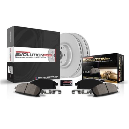 Power Stop 15-19 Ram ProMaster 1500 Rear Z17 Evolution Geomet Coated Brake Kit