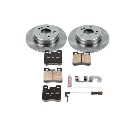 Power Stop 96-97 Mercedes-Benz E300 Rear Autospecialty Brake Kit