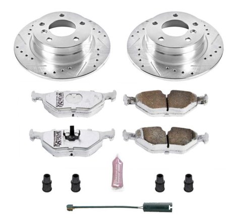 Power Stop 92-98 BMW 318i Rear Z26 Street Warrior Brake Kit