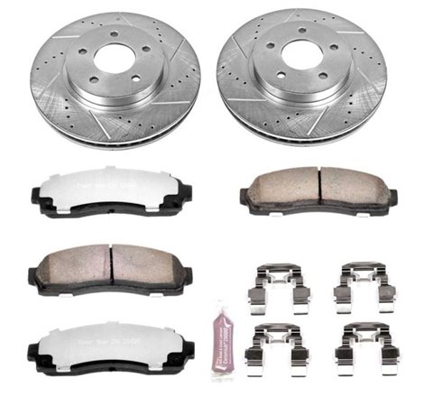 Power Stop 05-06 Chevrolet Equinox Front Z36 Truck & Tow Brake Kit