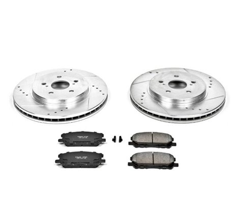 Power Stop 04-06 Lexus RX330 Front Z23 Evolution Sport Brake Kit