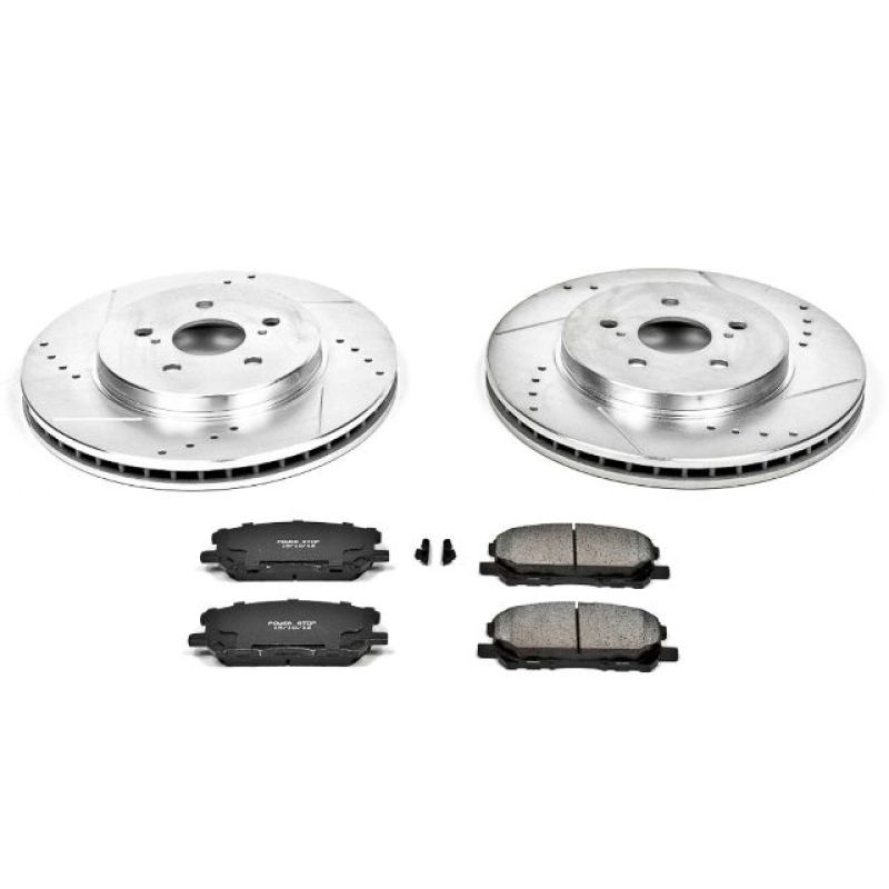 Power Stop 04-06 Lexus RX330 Front Z23 Evolution Sport Brake Kit