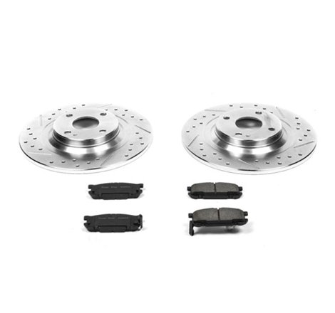 Power Stop 01-05 Mazda Miata Rear Z23 Evolution Sport Brake Kit