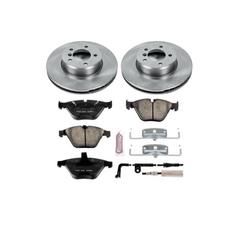 Power Stop 04-06 BMW 525i Front Autospecialty Brake Kit