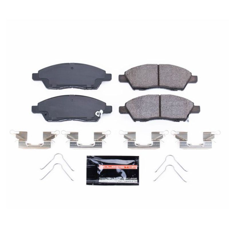 Power Stop 15-16 Nissan Micra Front Z23 Evolution Sport Brake Pads w/Hardware