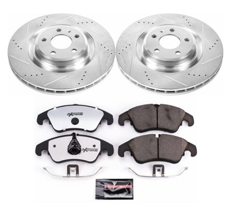 Power Stop 10-11 Audi S4 Front Z26 Street Warrior Brake Kit