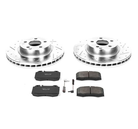 Power Stop 03-06 Mercedes-Benz E500 Front Z23 Evolution Sport Brake Kit