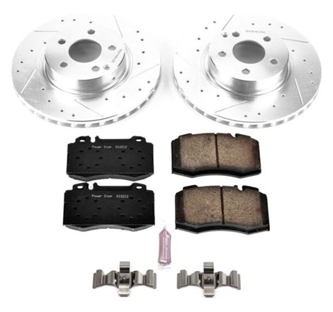 Power Stop 04-06 Mercedes-Benz E500 Front Z23 Evolution Sport Brake Kit