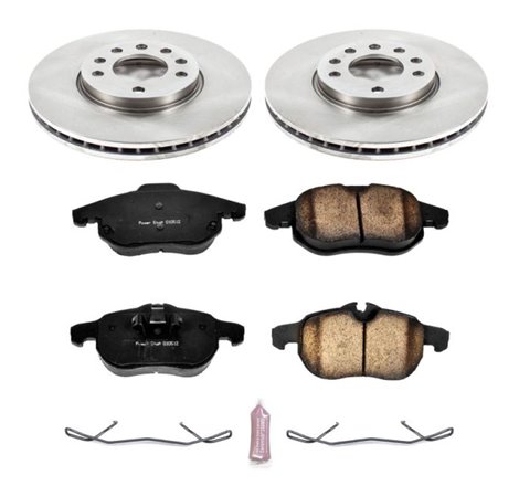 Power Stop 03-11 Saab 9-3 Front Autospecialty Brake Kit