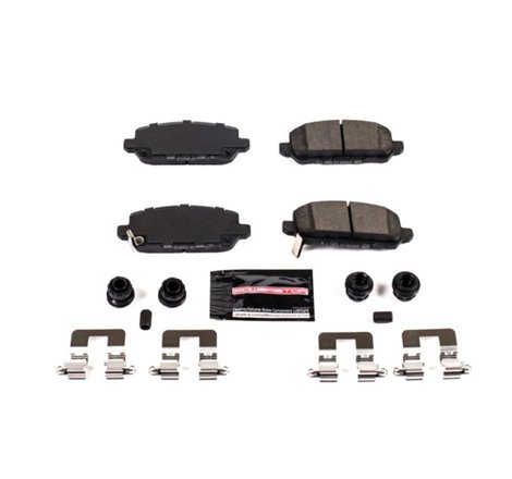 Power Stop 2016 Honda CR-Z Rear Z23 Evolution Sport Brake Pads w/Hardware