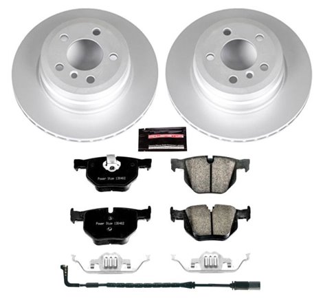 Power Stop 07-15 BMW X5 Rear Z23 Evolution Sport Coated Brake Kit