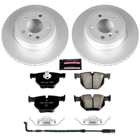 Power Stop 07-15 BMW X5 Rear Z23 Evolution Sport Coated Brake Kit