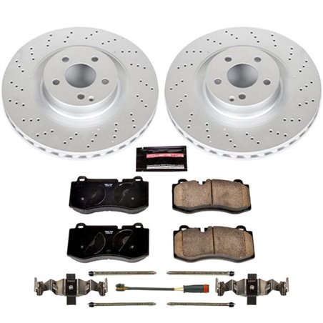 Power Stop 09-14 Mercedes-Benz CL550 Front Z23 Evolution Sport Coated Brake Kit