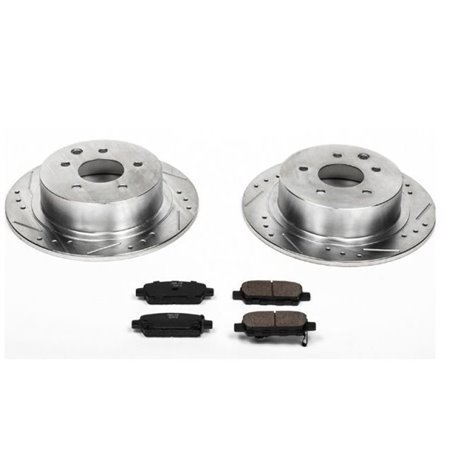 Power Stop 02-06 Nissan Altima Rear Z23 Evolution Sport Brake Kit