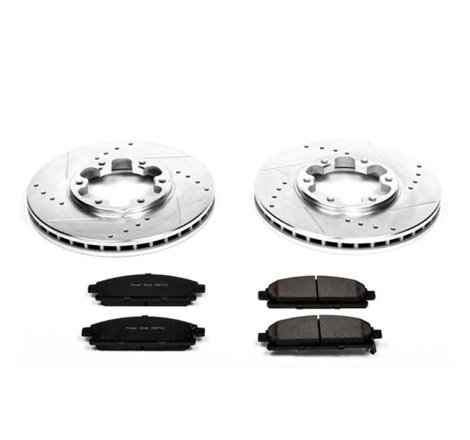 Power Stop 96-98 Nissan Pathfinder Front Z23 Evolution Sport Brake Kit