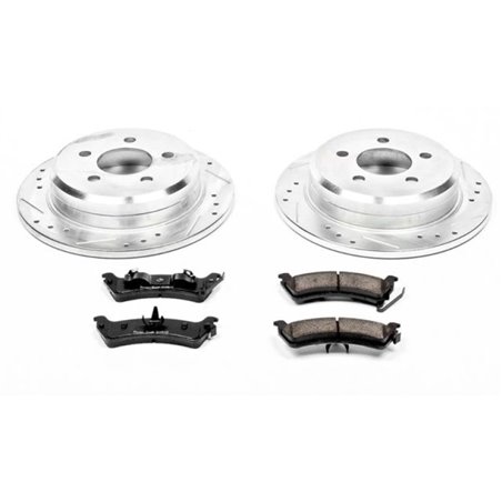 Power Stop 93-98 Jeep Grand Cherokee Rear Z23 Evolution Sport Brake Kit