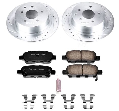 Power Stop 07-10 Nissan Altima Rear Z23 Evolution Sport Brake Kit