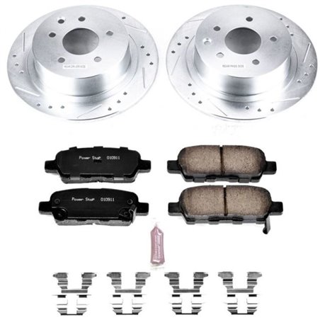 Power Stop 07-10 Nissan Altima Rear Z23 Evolution Sport Brake Kit