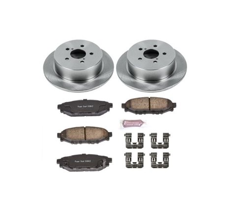 Power Stop 05-09 Subaru Legacy Rear Autospecialty Brake Kit