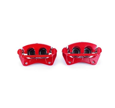 Power Stop 09-15 Honda Pilot Front Red Calipers w/Brackets - Pair