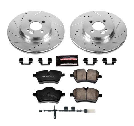 Power Stop 11-16 Mini Cooper Front Z23 Evolution Sport Brake Kit