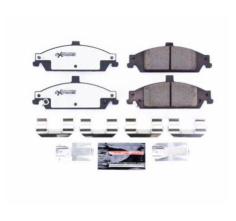 Power Stop 04-05 Chevrolet Classic Front Z26 Extreme Street Brake Pads w/Hardware