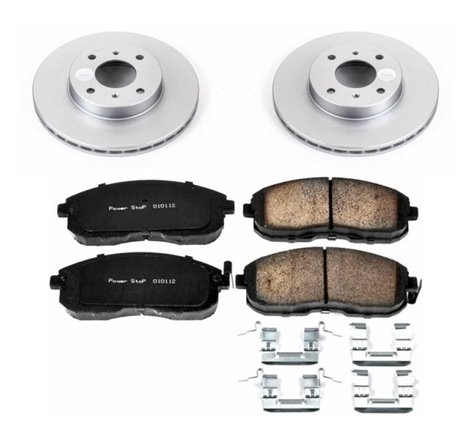 Power Stop 99-02 Infiniti G20 Front Z17 Evolution Geomet Coated Brake Kit