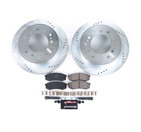 Power Stop 03-09 Lexus GX470 Rear Z23 Evolution Sport Brake Kit