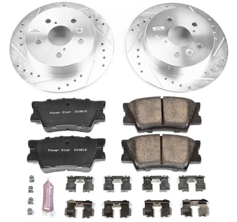 Power Stop 18-19 Toyota Camry Rear Z23 Evolution Sport Brake Kit