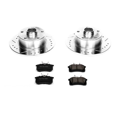 Power Stop 97-01 Audi A4 Rear Z23 Evolution Sport Brake Kit